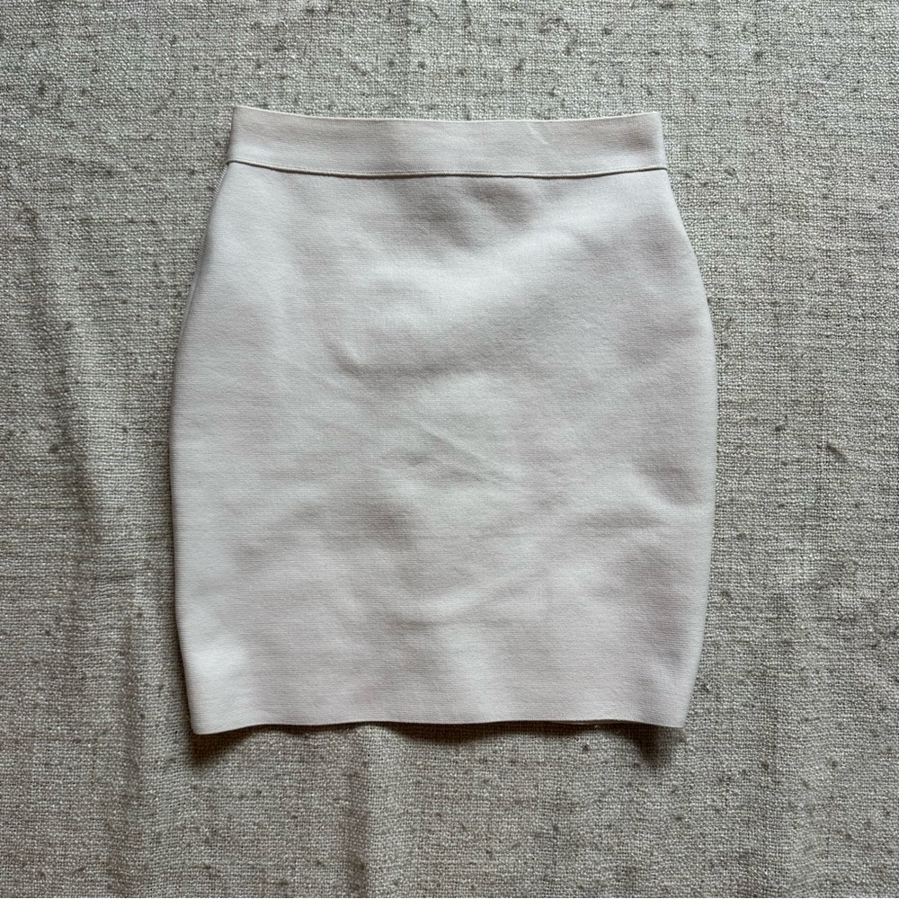 Love Tree White Bodycon Bandage Skirt